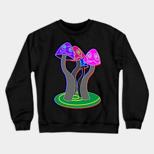 Psychedelic mushrooms Crewneck Sweatshirt